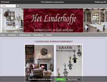 Tablet Screenshot of hetlinderhofje.nl